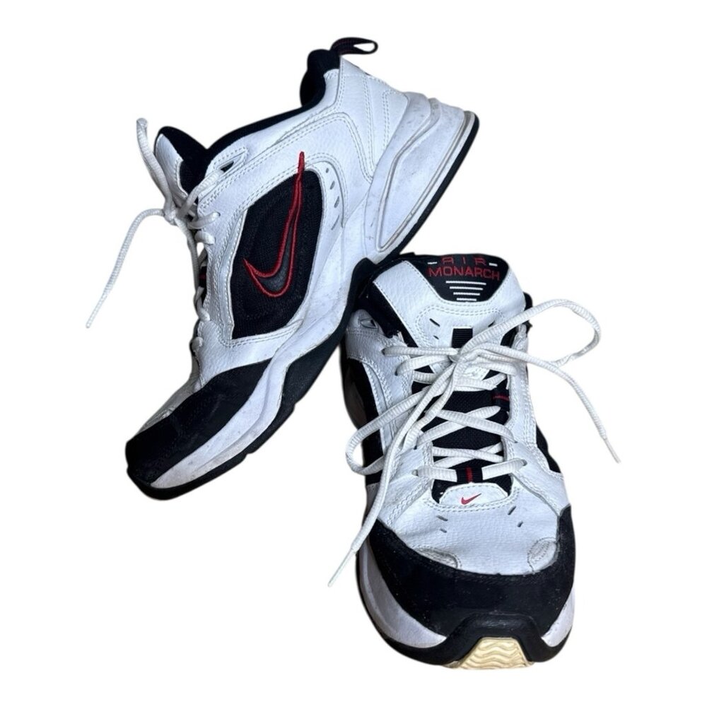 Nike Air Monarch IV Shoes Mens Size 8.5 Training 312628-101 Sneakers Athletic - Picture 1 of 16